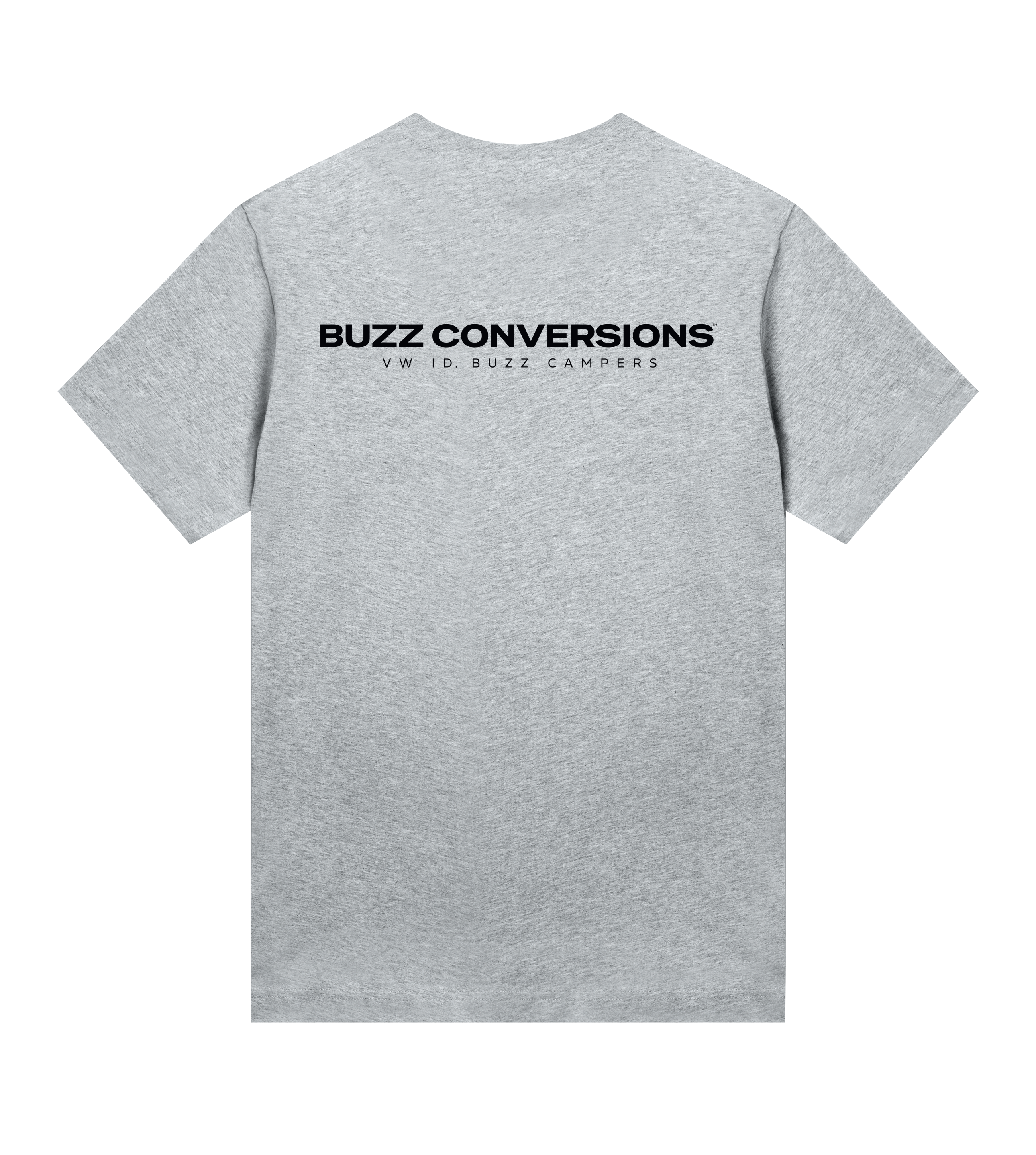 BC Essentials Womens Regular Tee - Logo F+R W/G - Buzz Conversions