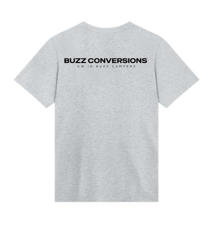 BC Essentials Mens Regular Tee - Logo F+B W/G - Buzz Conversions