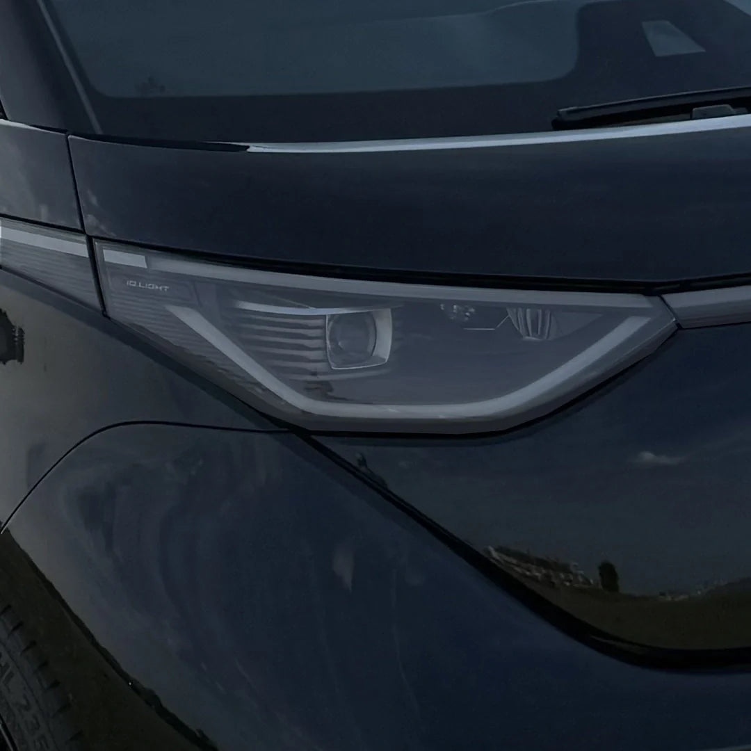 VW ID. Buzz Tinted Headlights PPF (Paint Protection Film) - Buzz Conversions