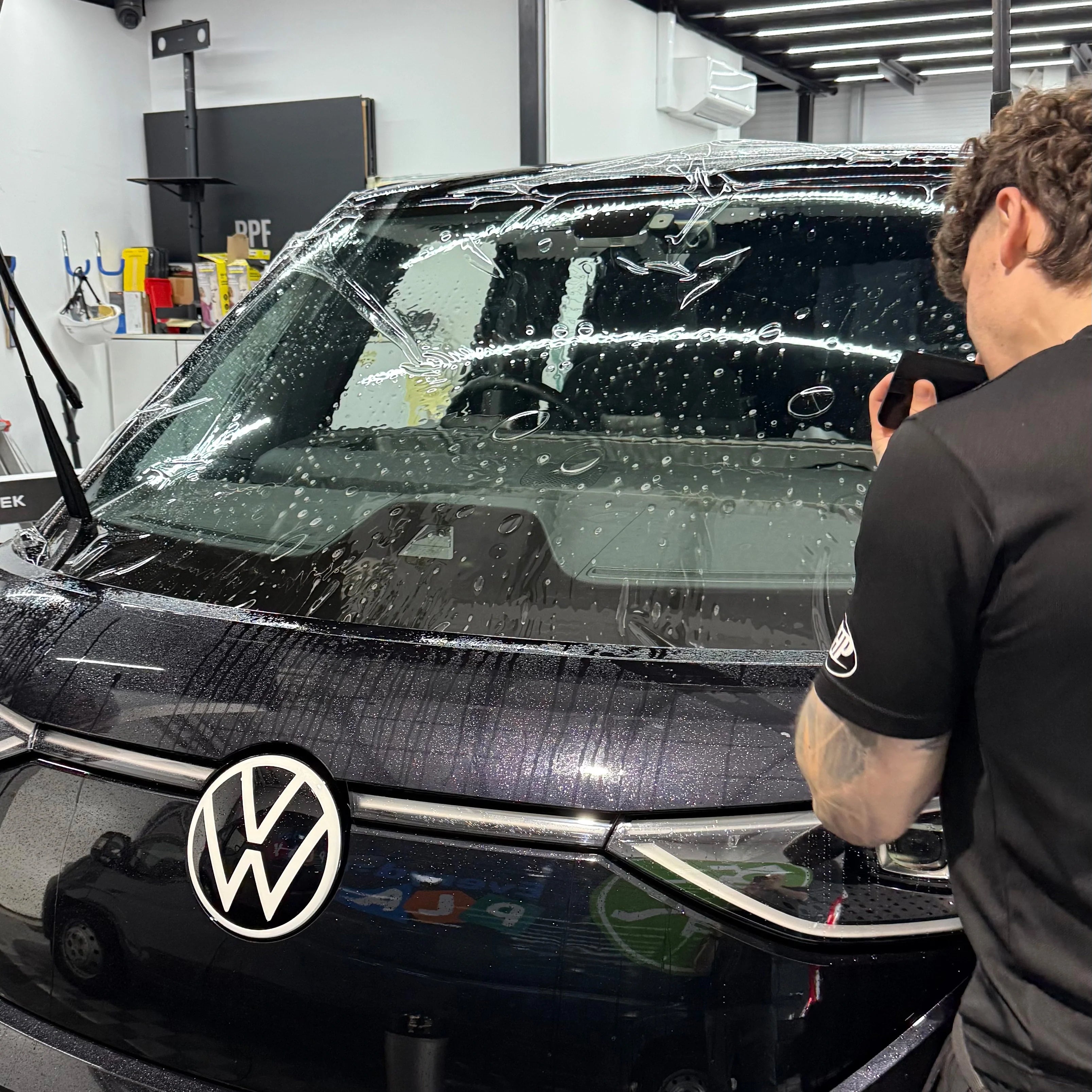 VW ID. Buzz Windscreen PPF (Paint Protection Film) - Buzz Conversions