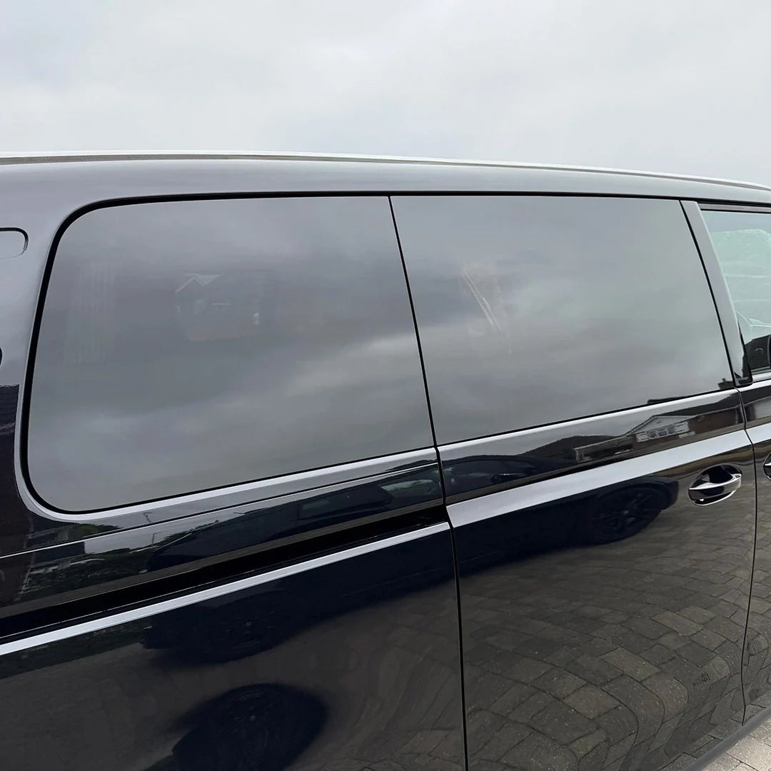 VW ID. Buzz Cargo Sliding Doors Fixed Windows + Fixed Rear Quarter Windows – 2 PAIR - Buzz Conversions