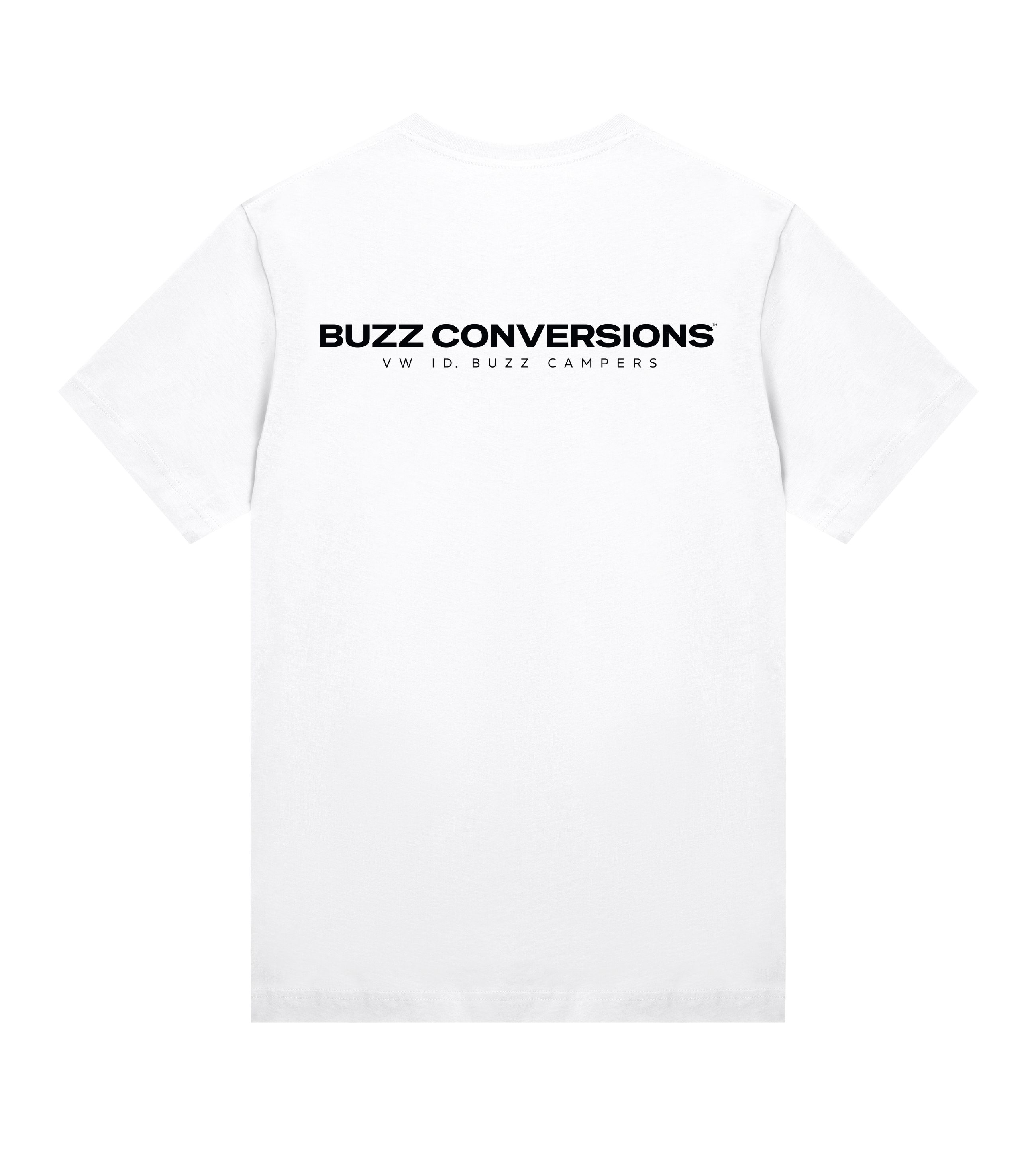 BC Essentials Womens Regular Tee - Logo F+R W/G - Buzz Conversions