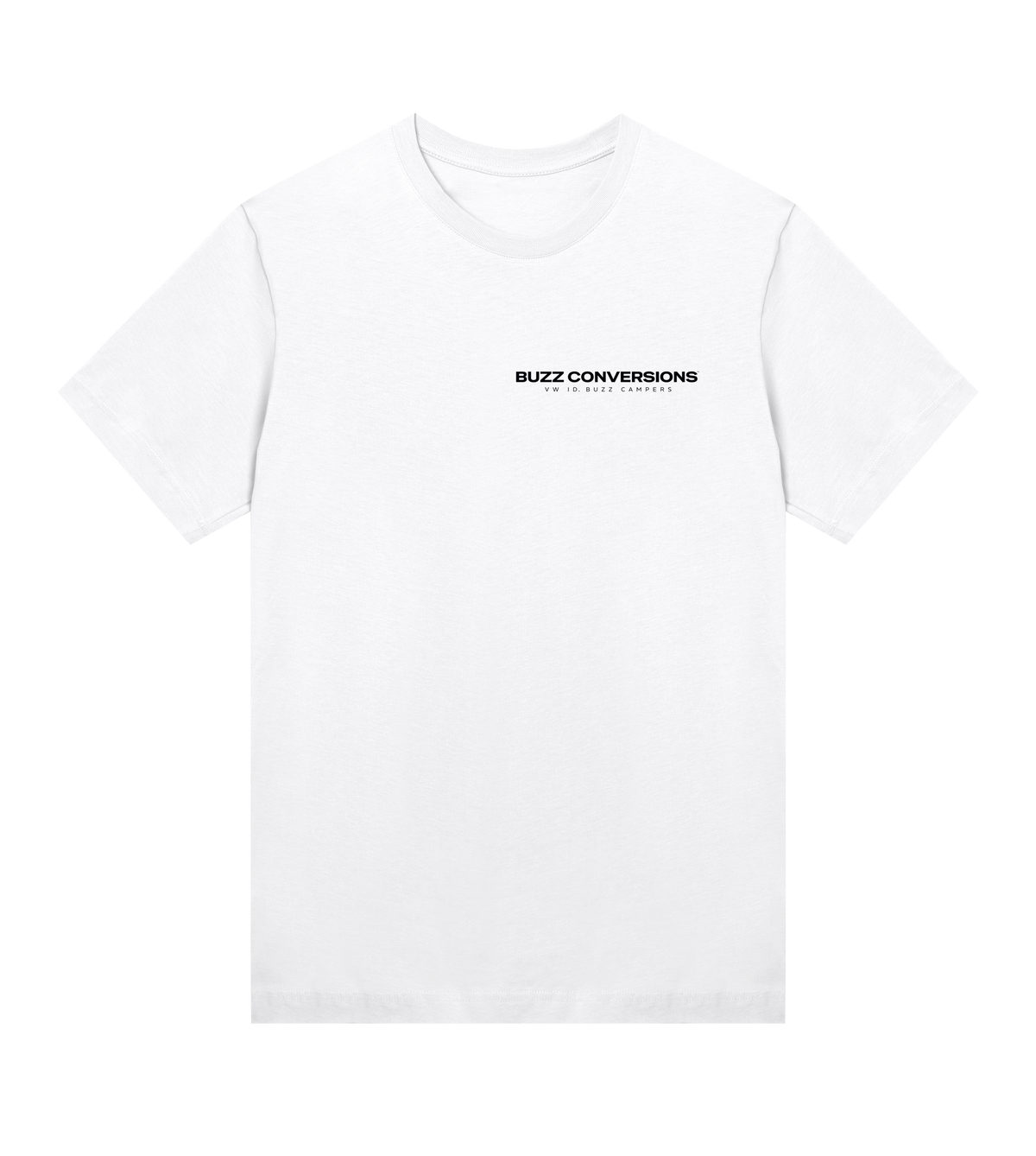 BC Essentials Womens Regular Tee - Logo F+R W/G - Buzz Conversions