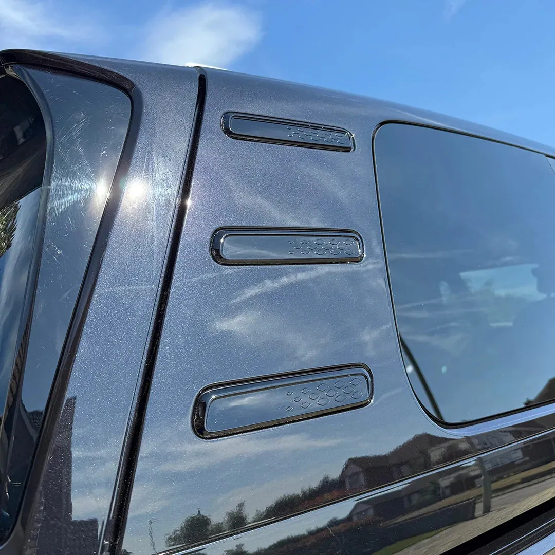 Genuine VW ID. Buzz 'D' Pillar Decals - set of 6 - Buzz Conversions