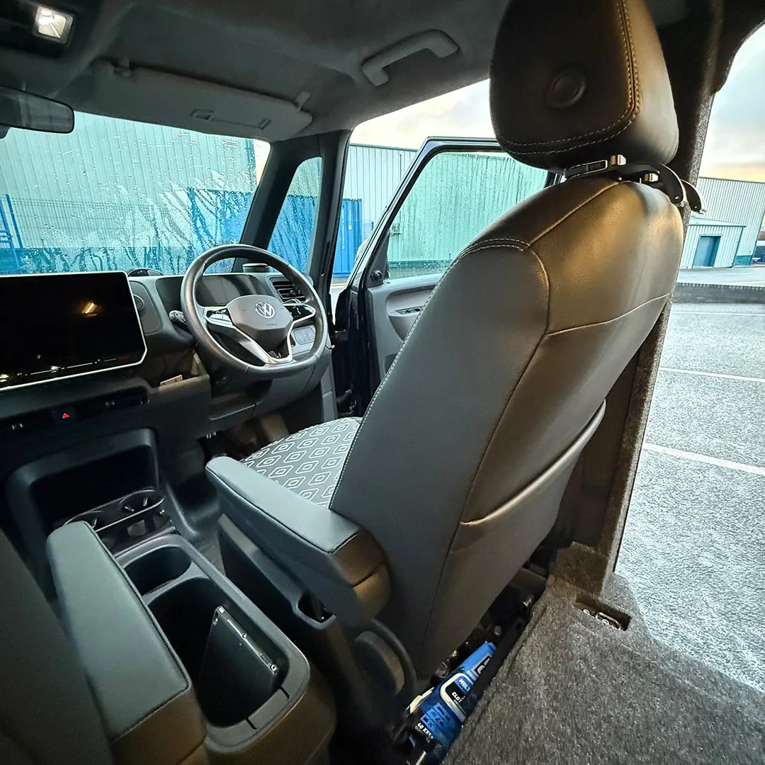 VW ID. Buzz Cargo 2 Single Front Seats BC Custom Design Quality Leather Upgrade