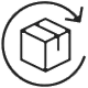Easy returns icon