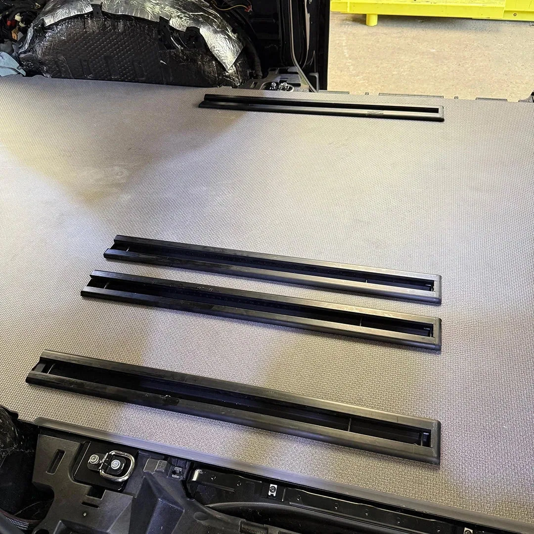 VW ID. Buzz Cargo Kombi Seat Conversion 2+1 Leather Seats + Subframe - Buzz Conversions