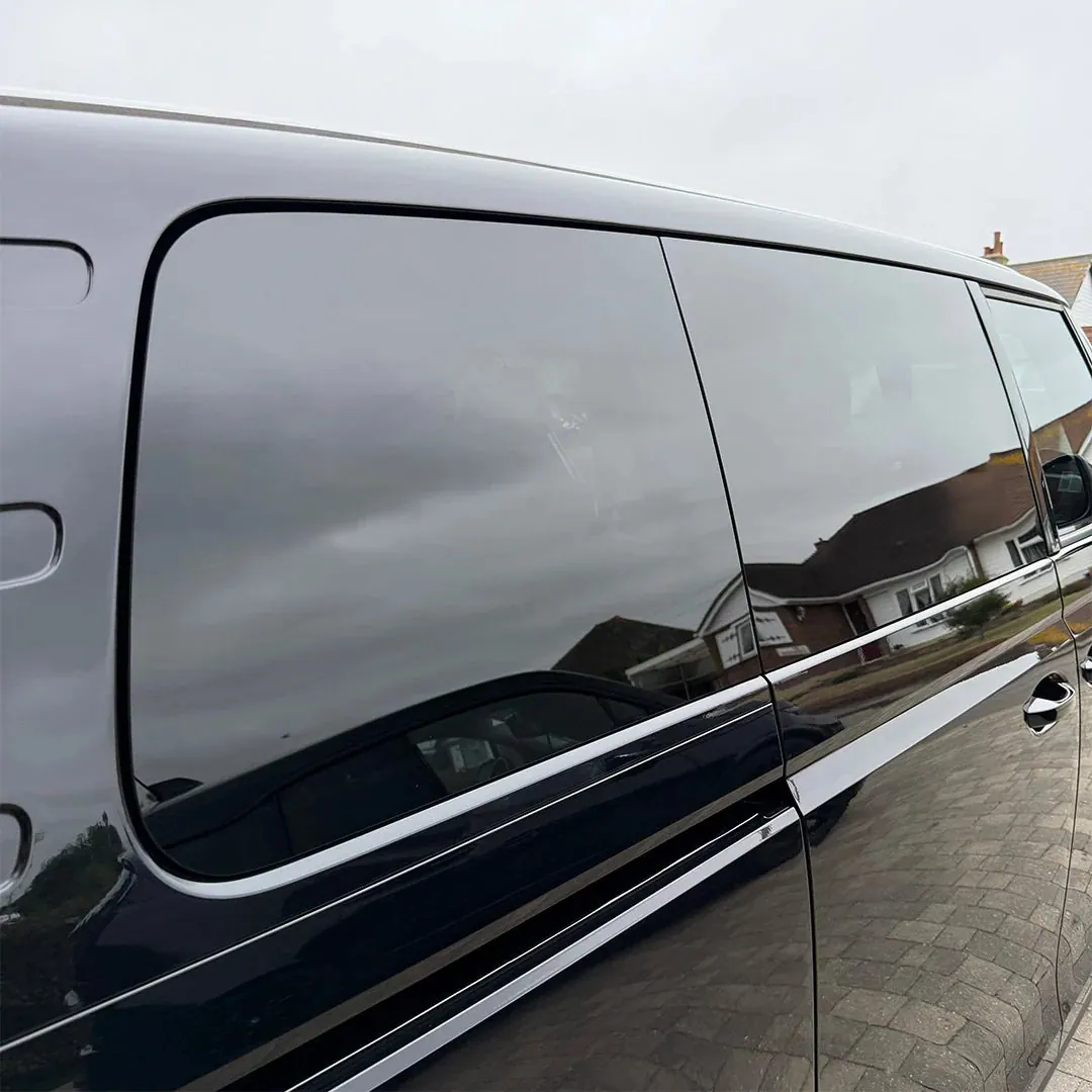 VW ID. Buzz Cargo Sliding Doors Fixed Windows + Fixed Rear Quarter Windows – 2 PAIR - Buzz Conversions